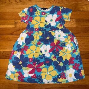 Land end Floral Kids Dress - Multicolor
